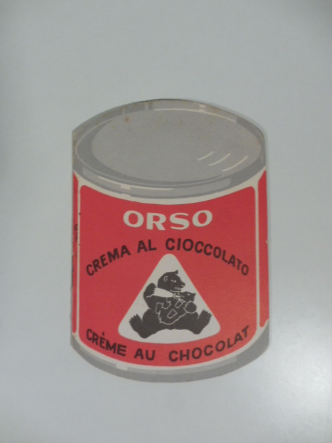 Orso. Crema al cioccolato. Creme au chocolat